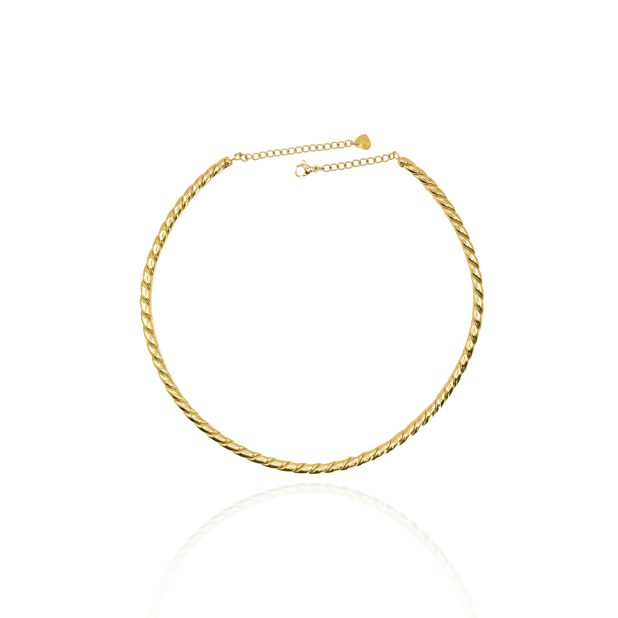 Collana Tube Intrecciata