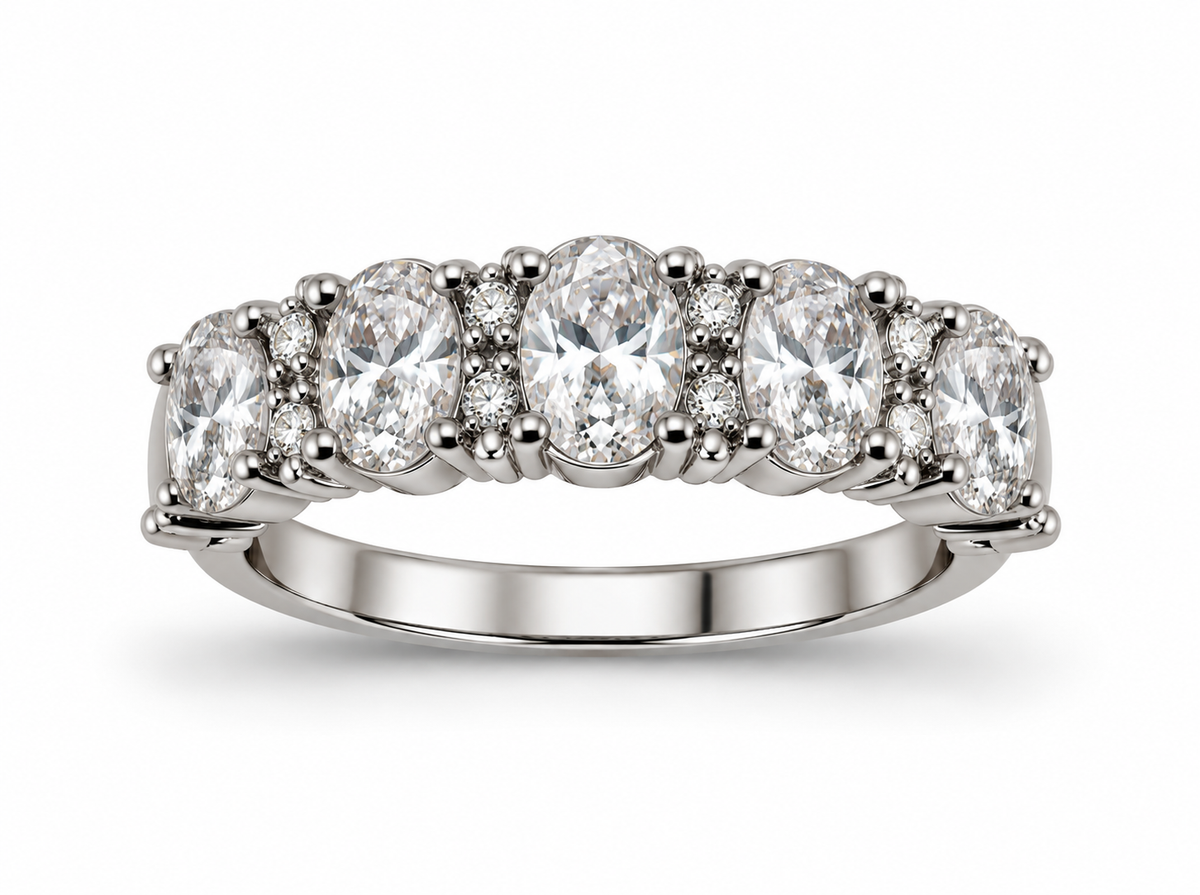 Anello Veretta Oval