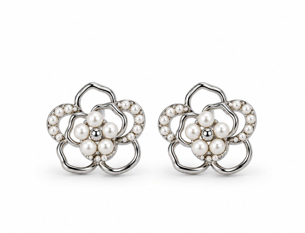 Orecchini Pearl Rose