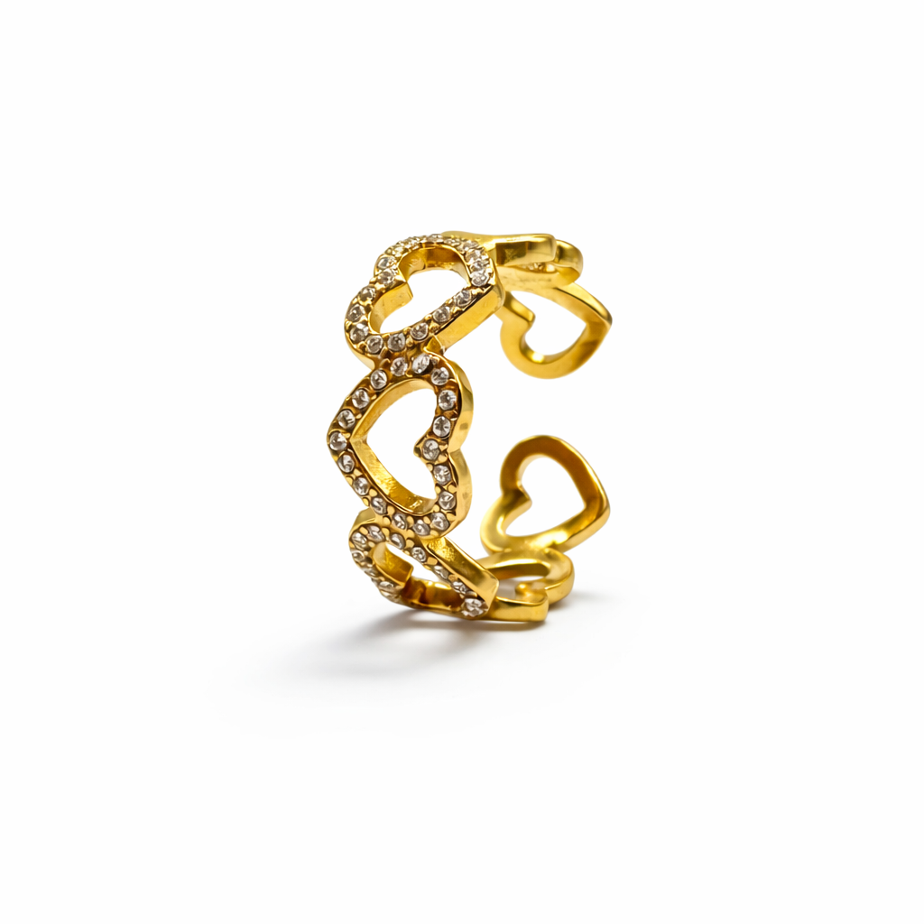 Anello Cuoricini