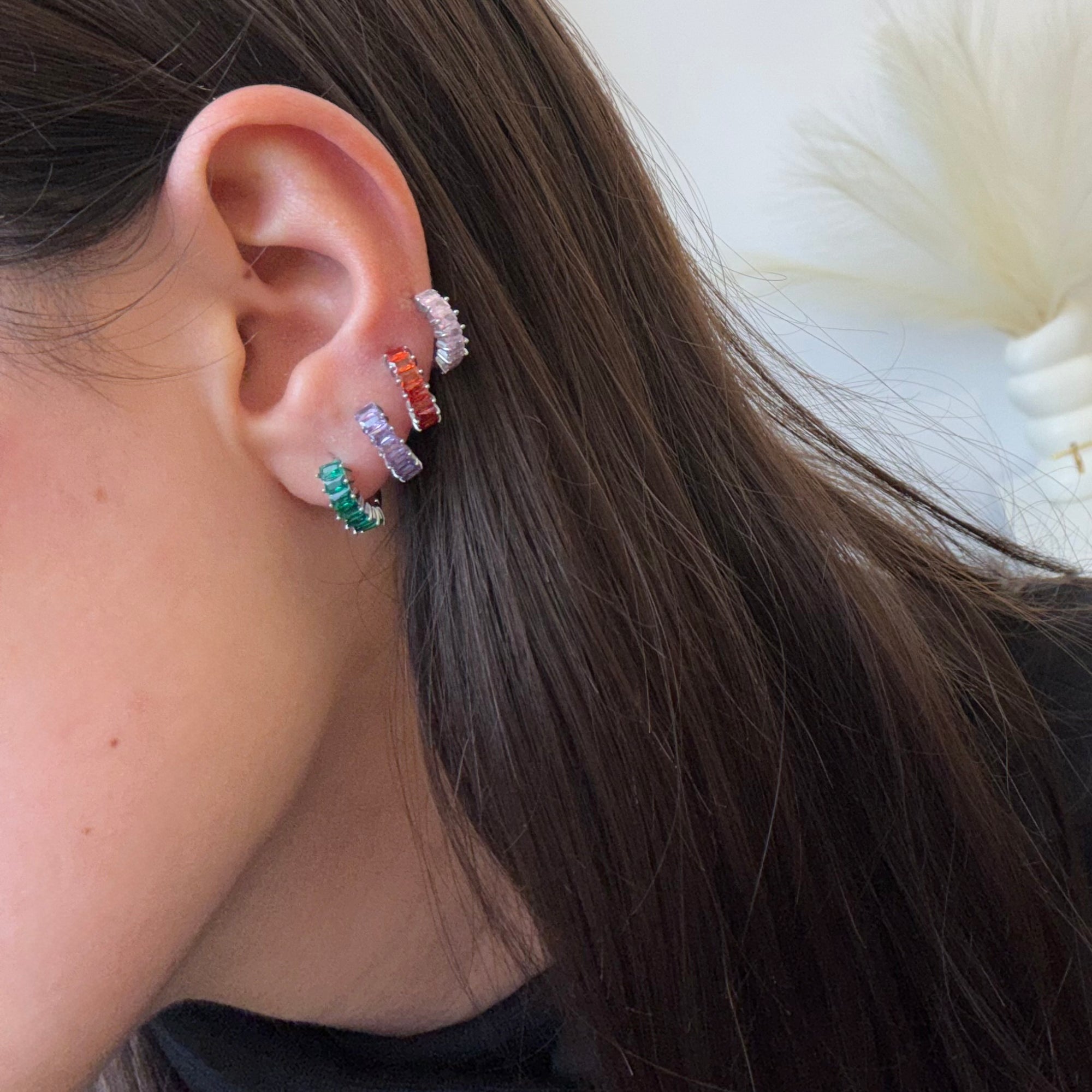 Orecchini Zirconia Mini