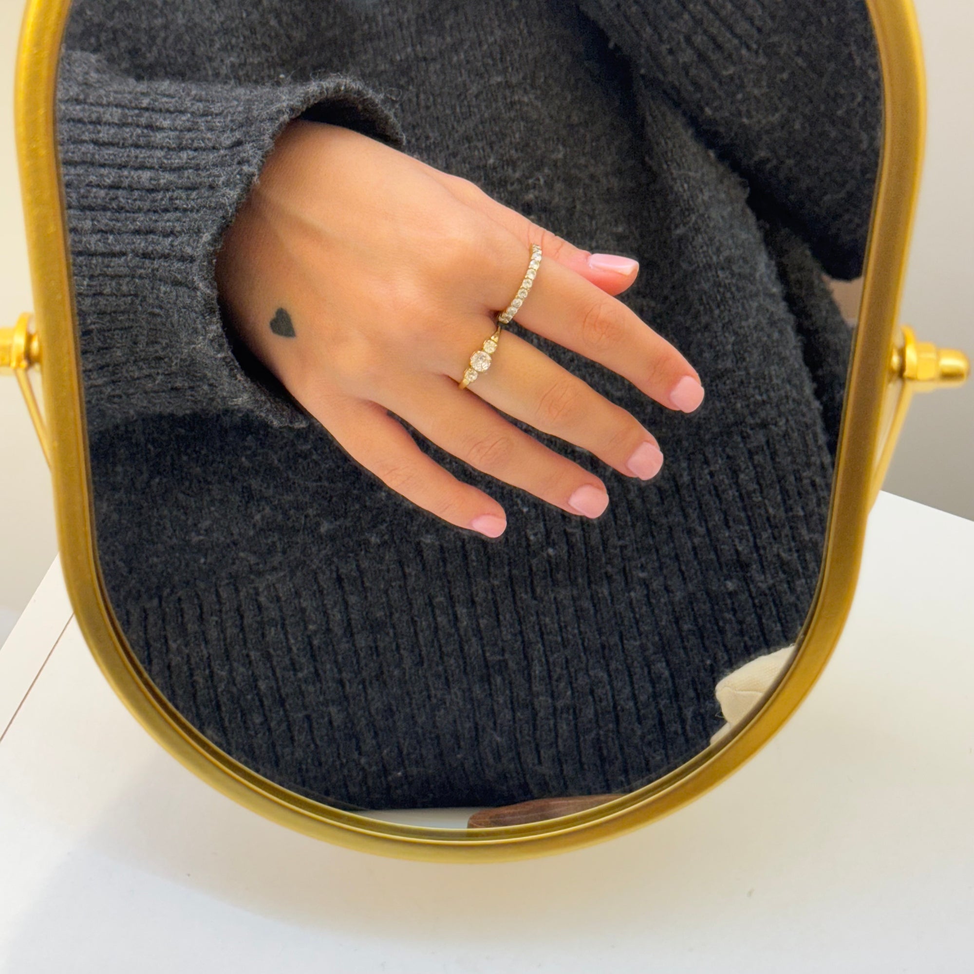 Anello Mezza Veretta