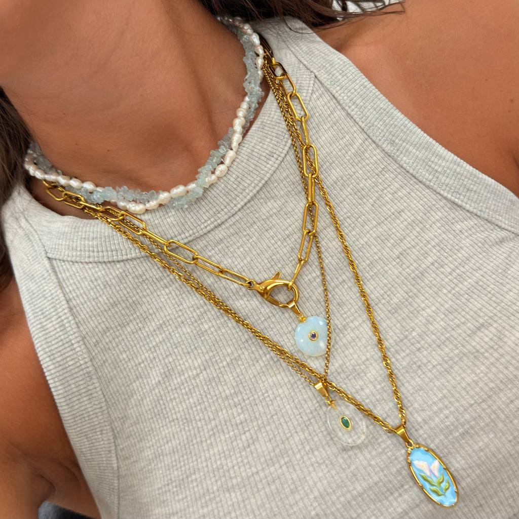 Collana Nebula Ovale