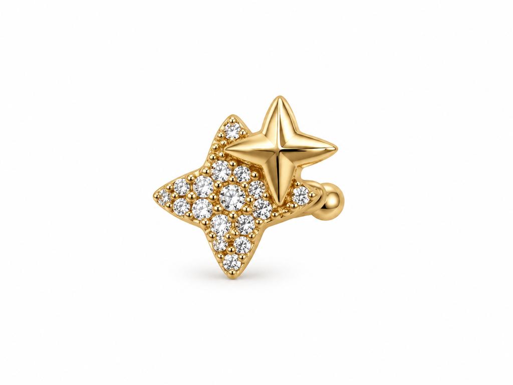 Earcuff Double Stars