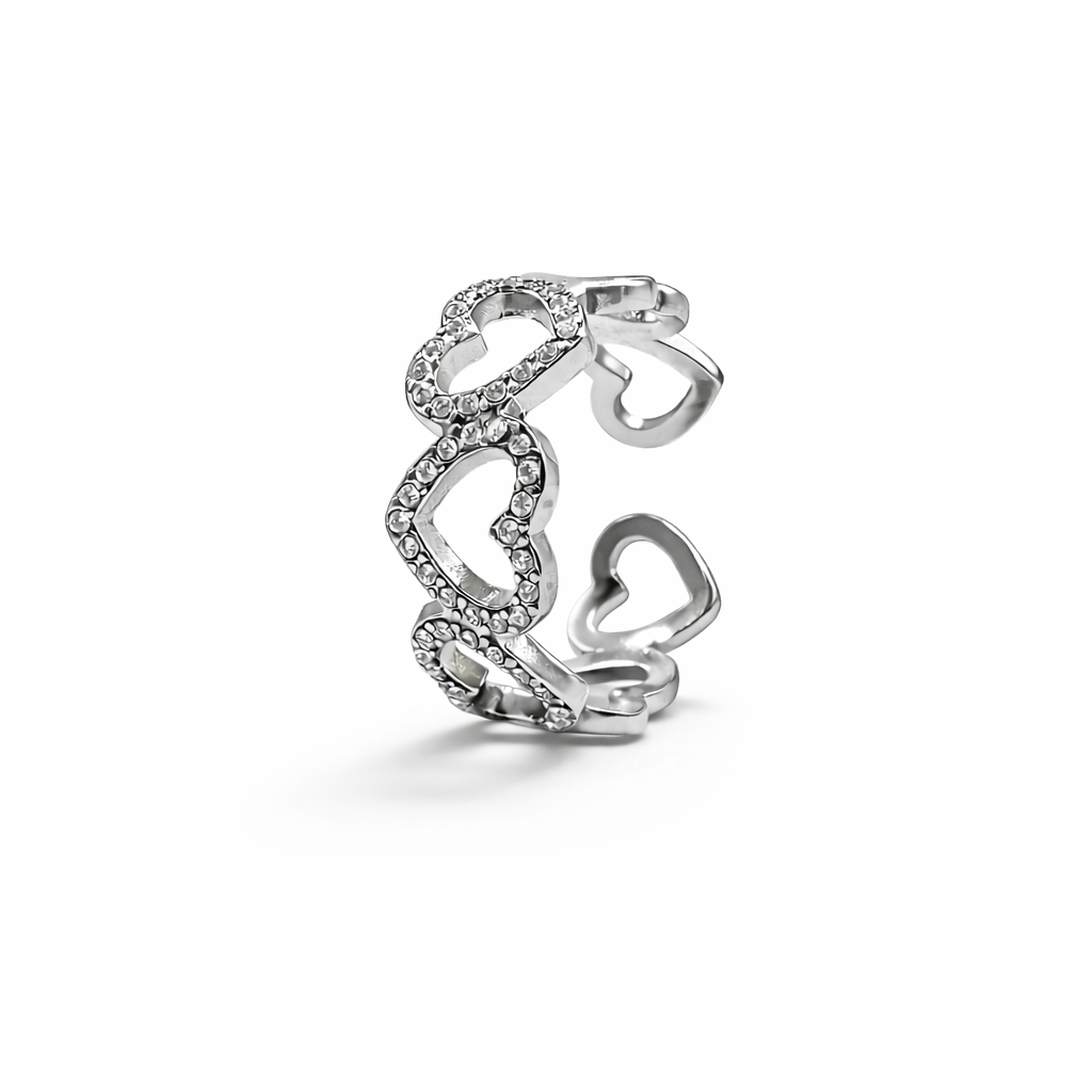 Anello Cuoricini