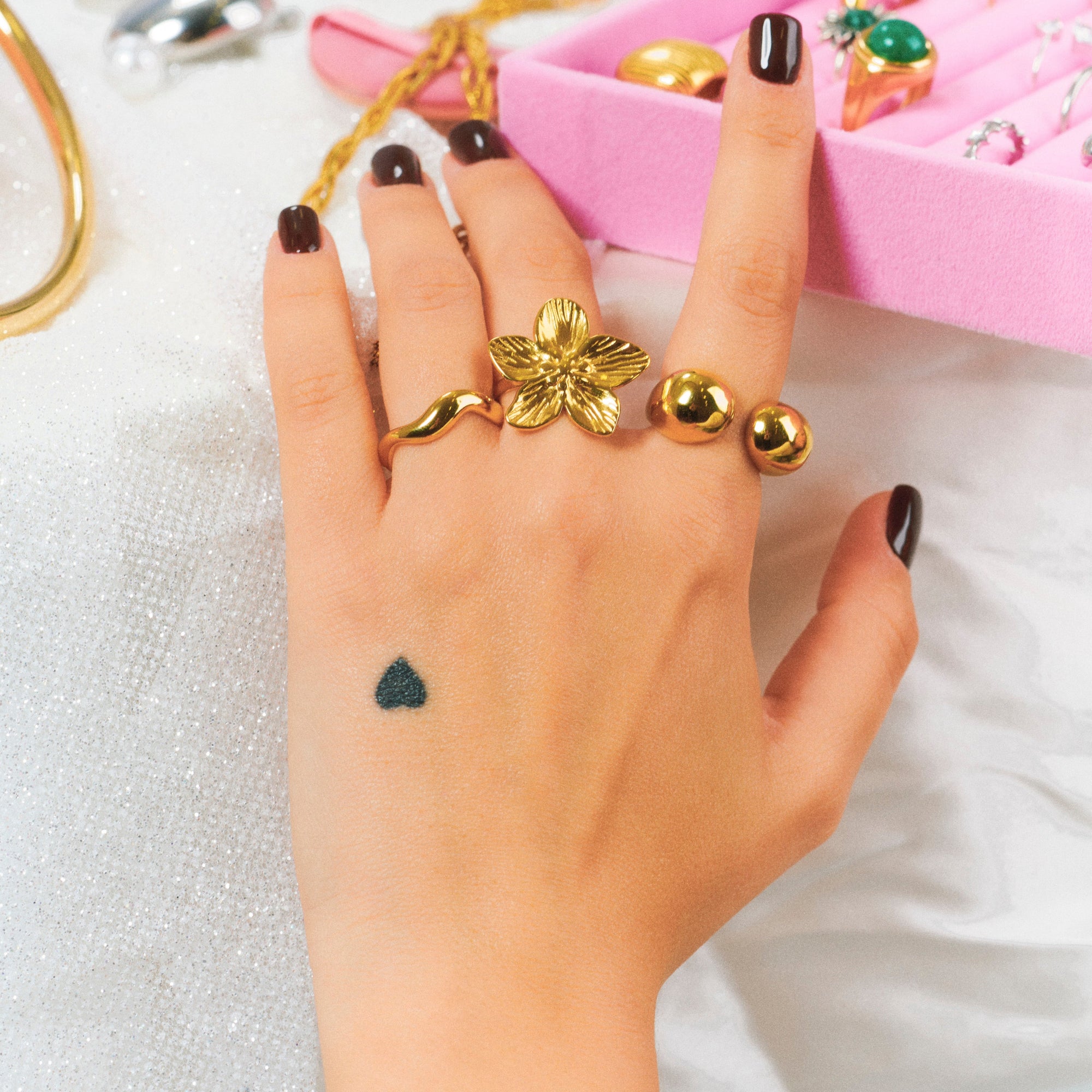 Anello Fiore di Loto