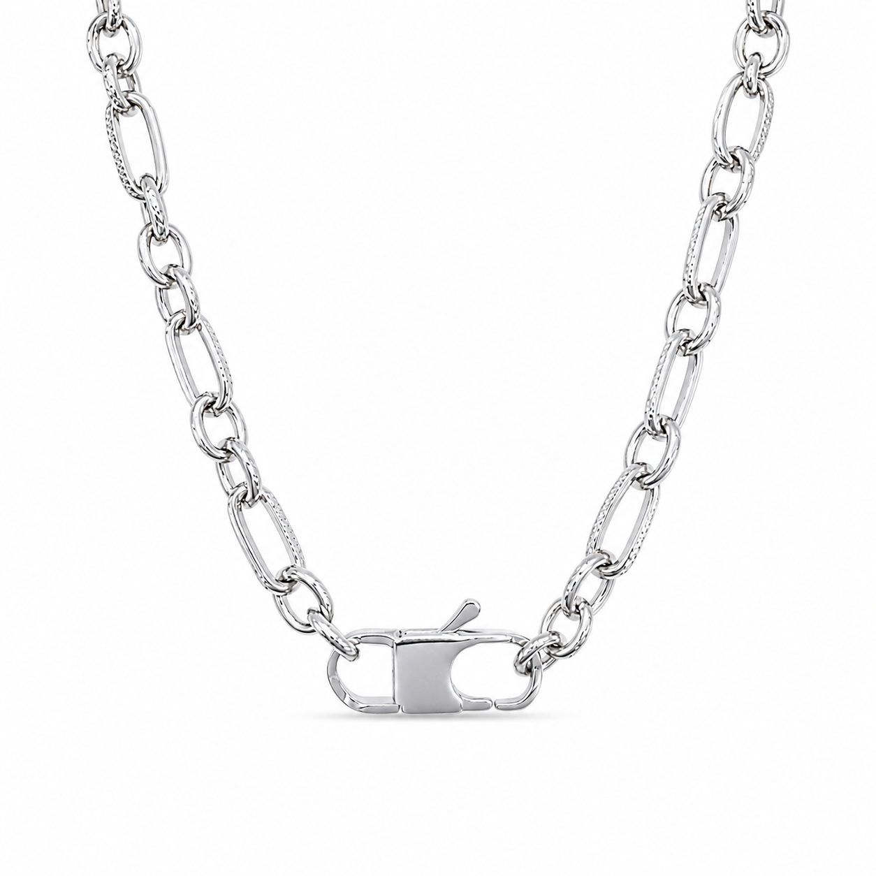 Collana Mixed Link Chain Personalizzabile