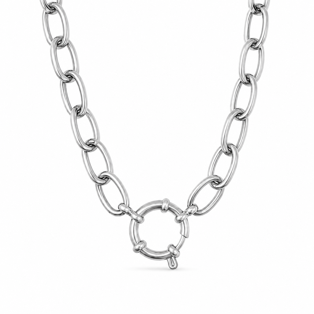 Collana Cable Link Chain Personalizzabile