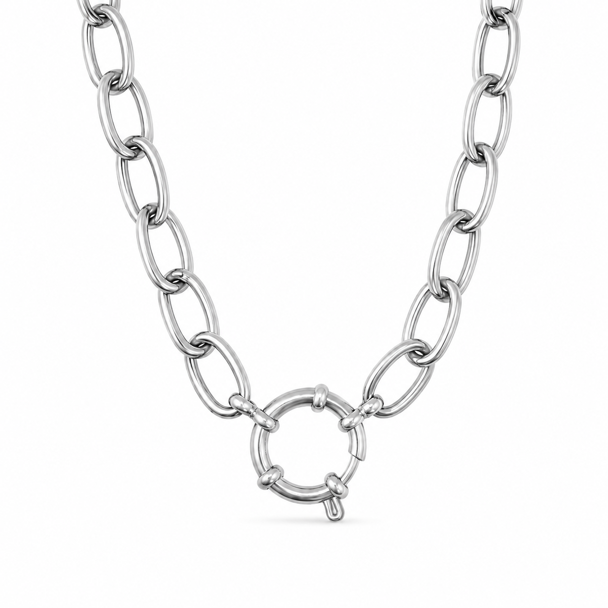 Collana Cable Link Chain Personalizzabile