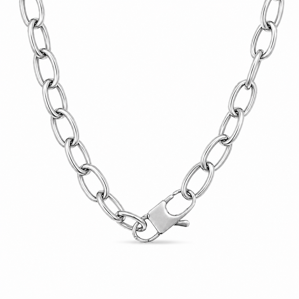 Collana Cable Link Chain Personalizzabile