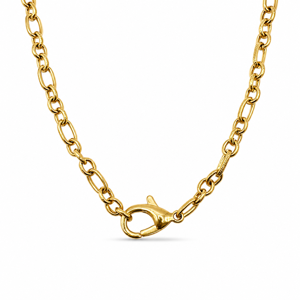 Collana Mixed Link Chain Personalizzabile