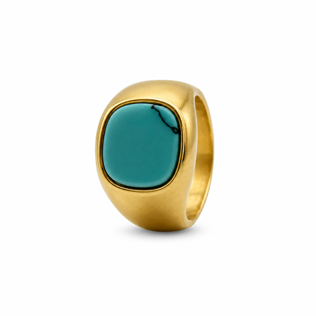 Anello Lapis Quadrato