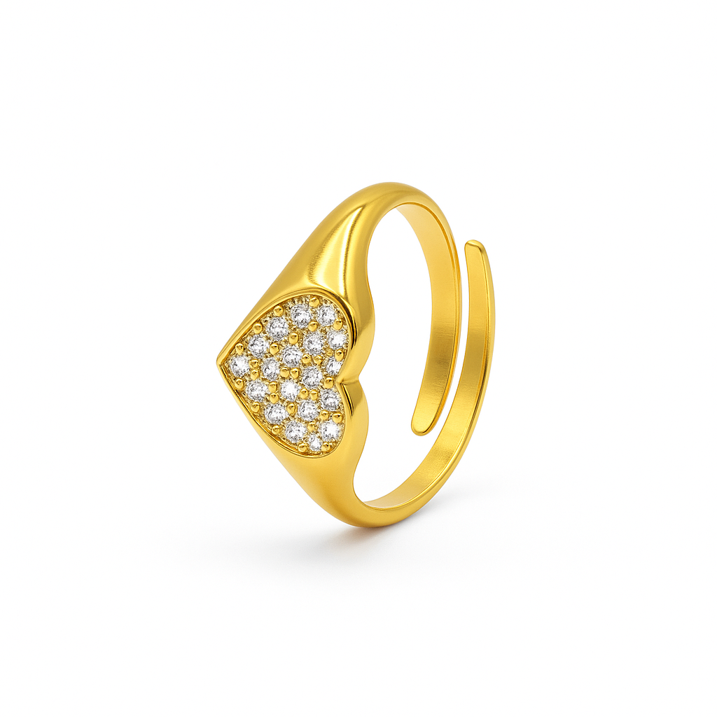 Anello Amanda mini strass