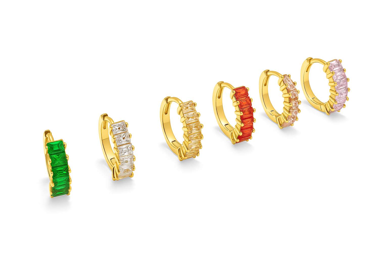 Orecchini Zirconia Mini