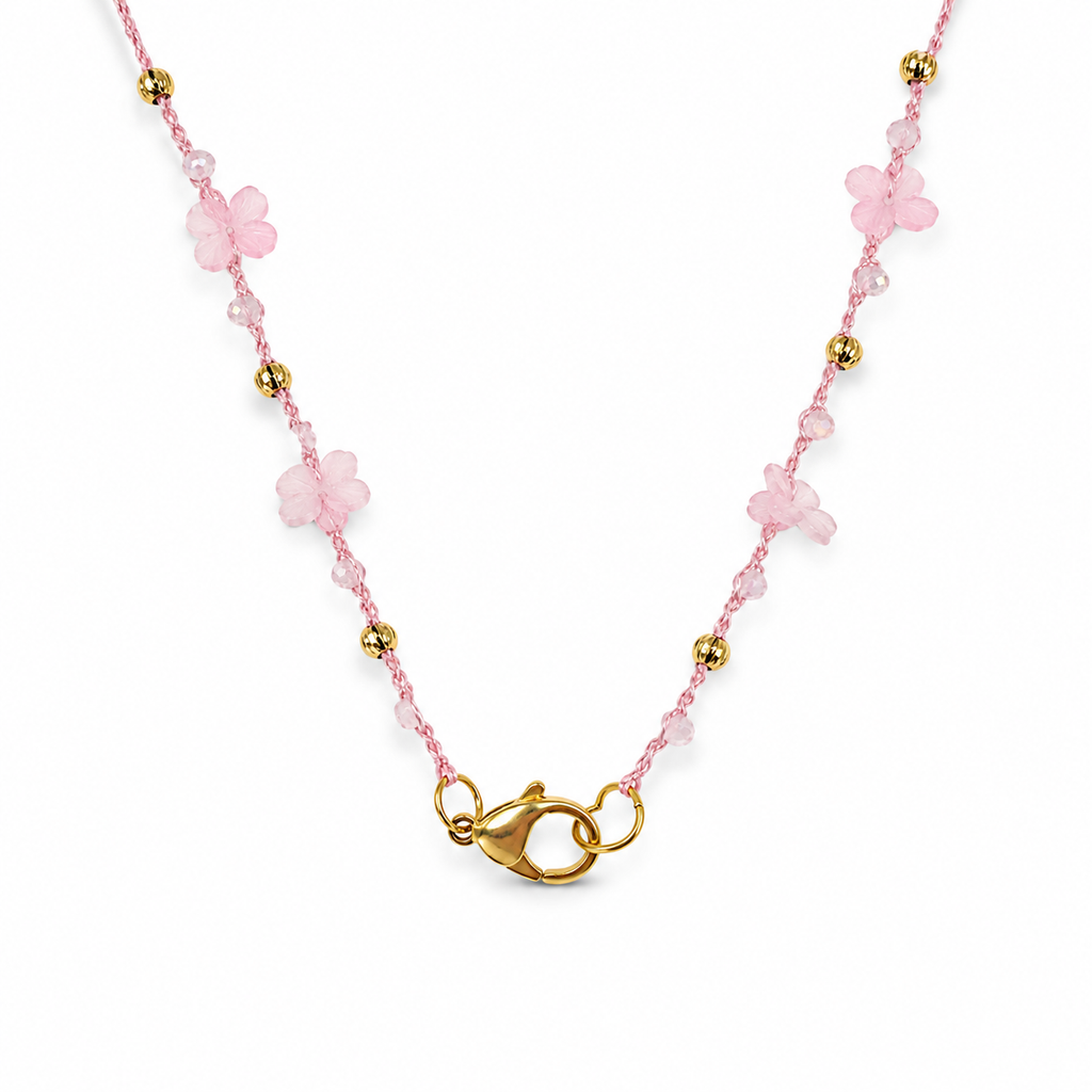 Collana Moschettone Flowers