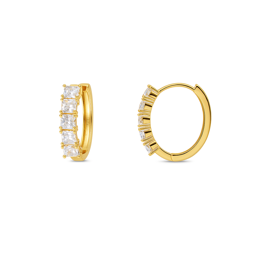 Orecchini Zirconia Long