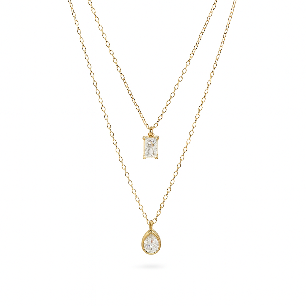 Collana Double Zircon