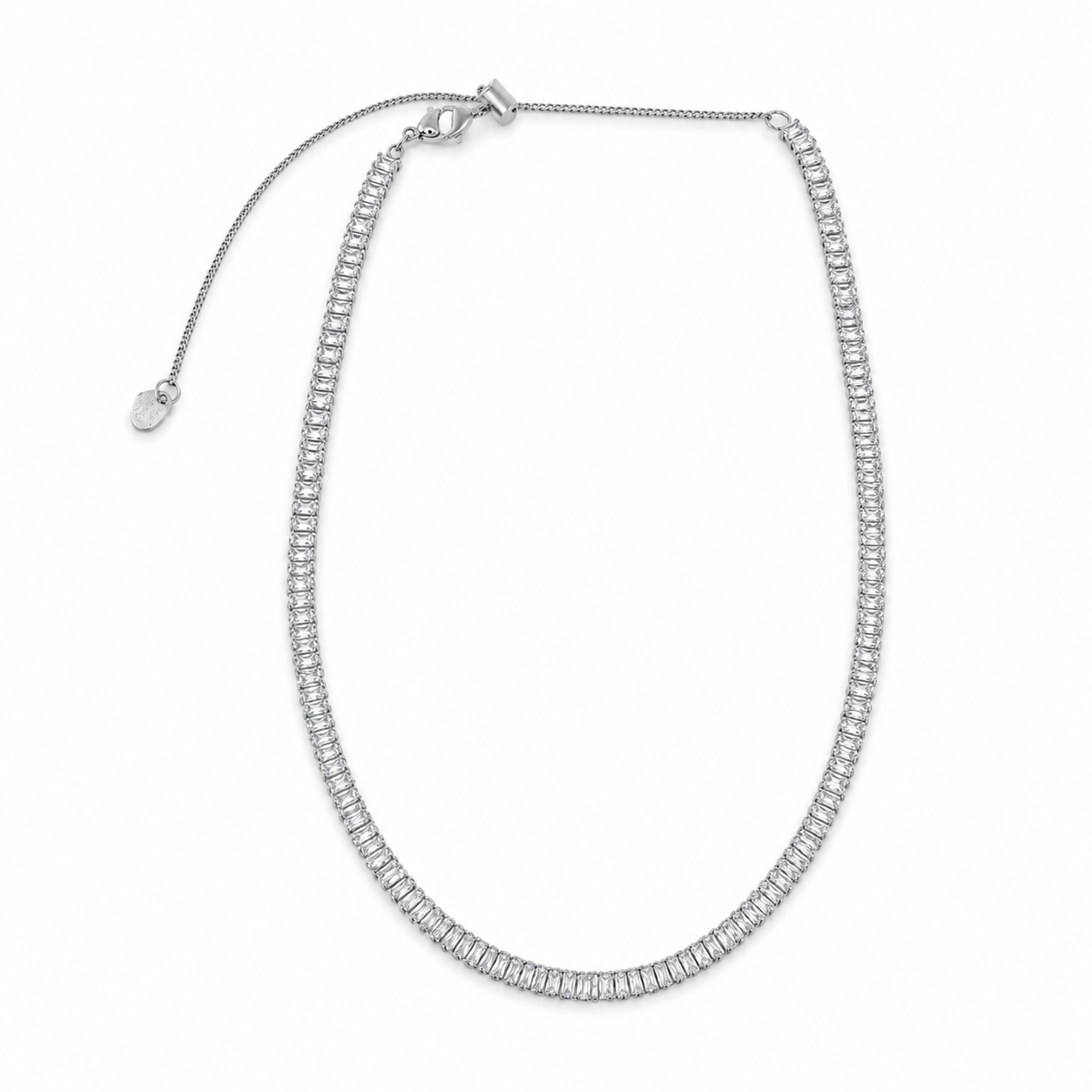 Collana Choker Baguette