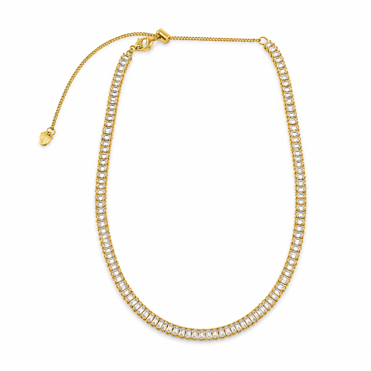 Collana Choker Baguette