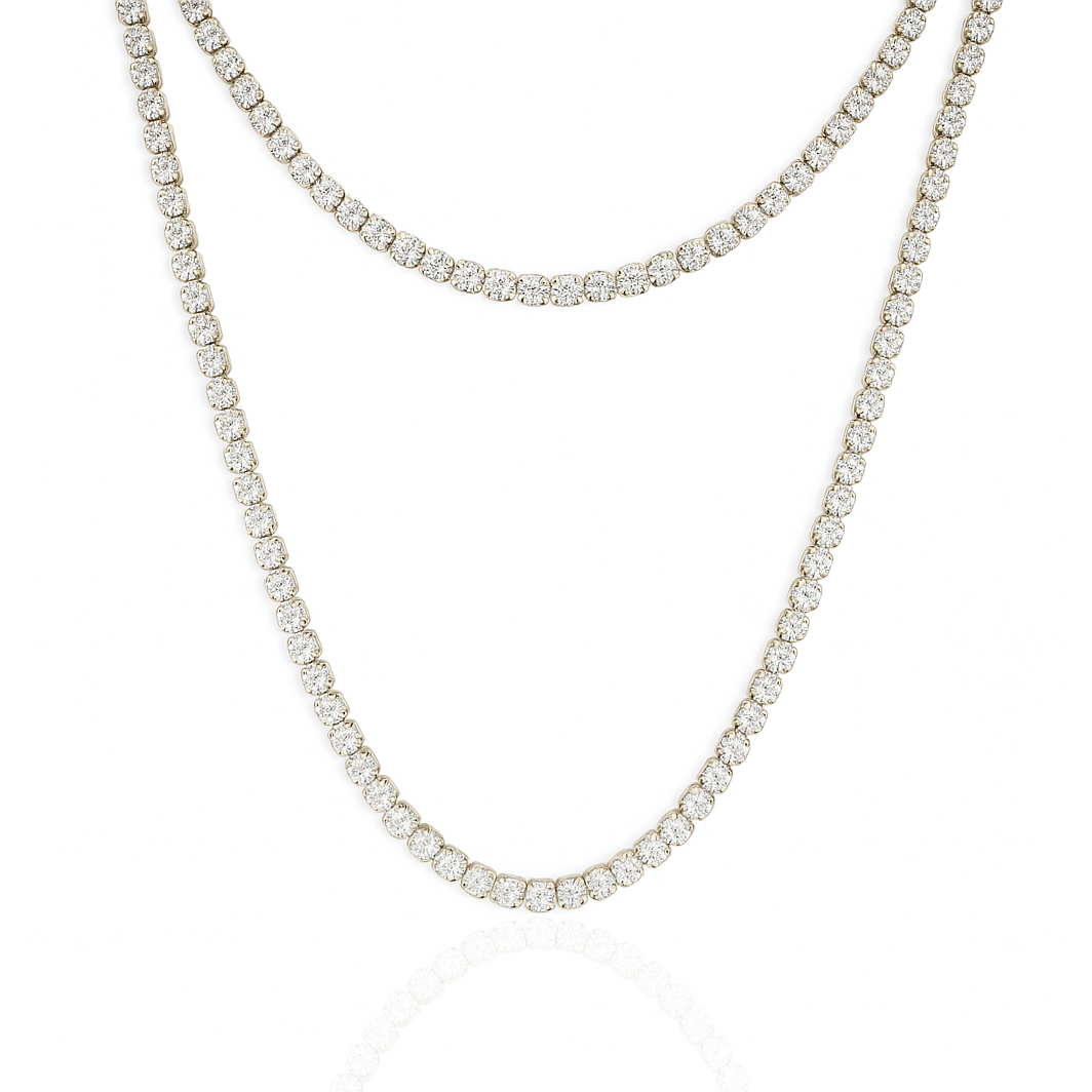 Collana choker long