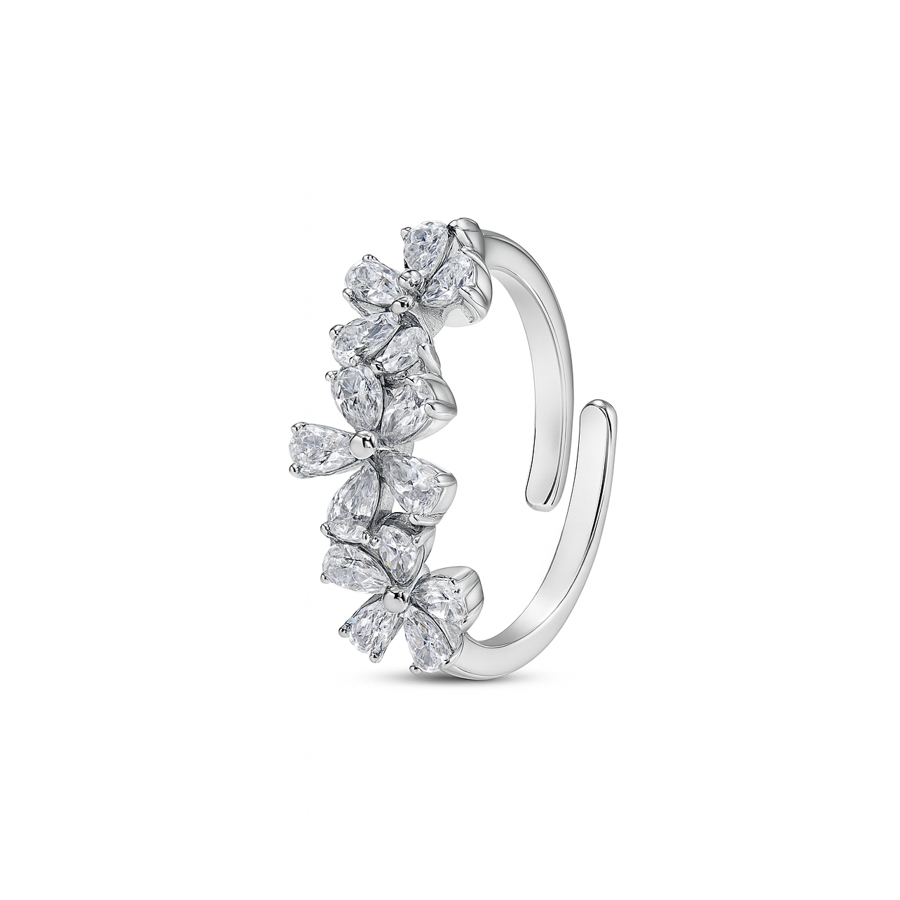 Anello Tre Fiori