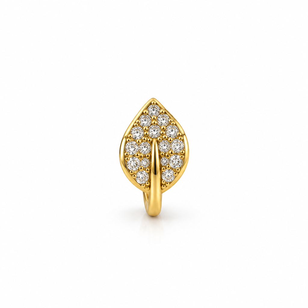 Earcuff Leaf small