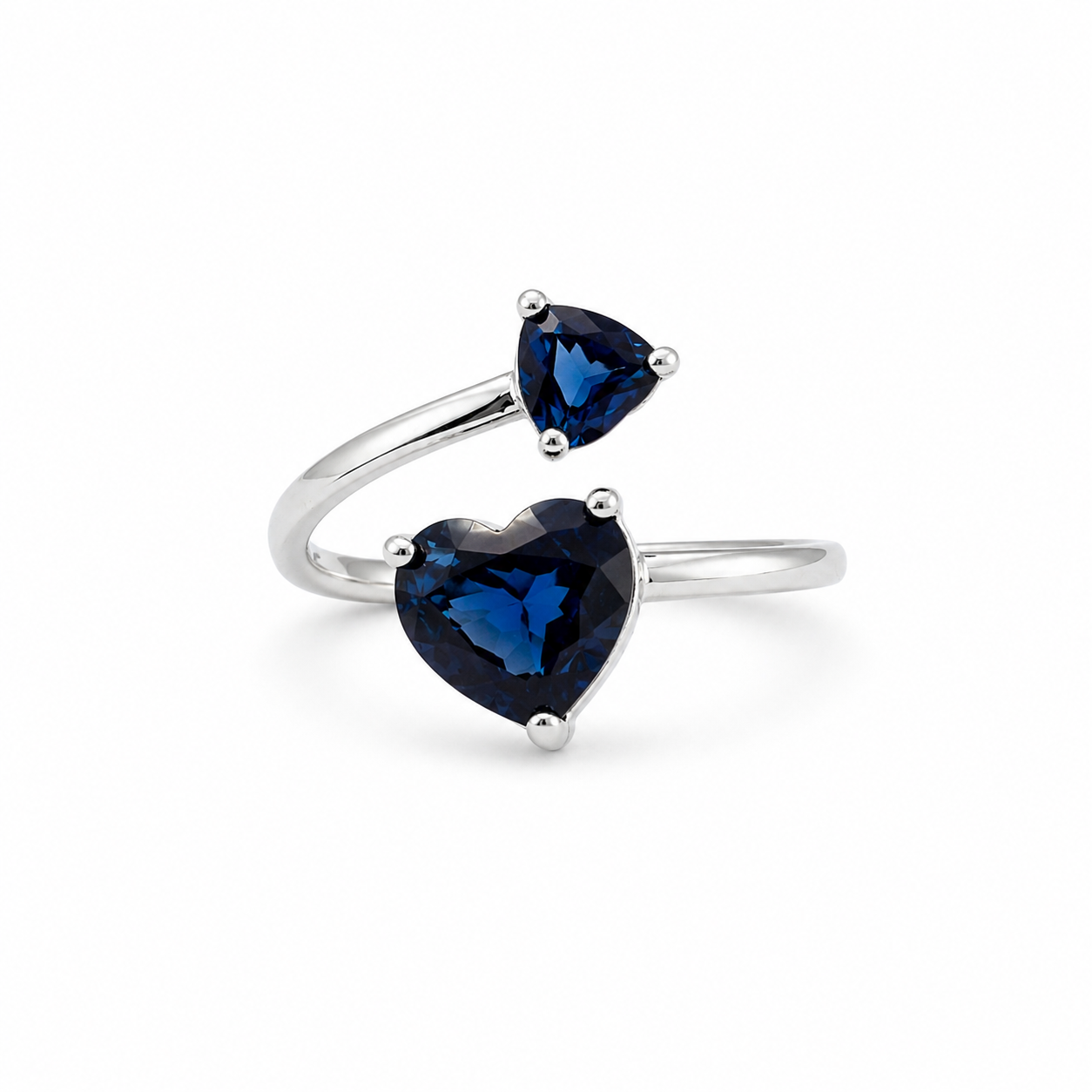Anello Double Heart