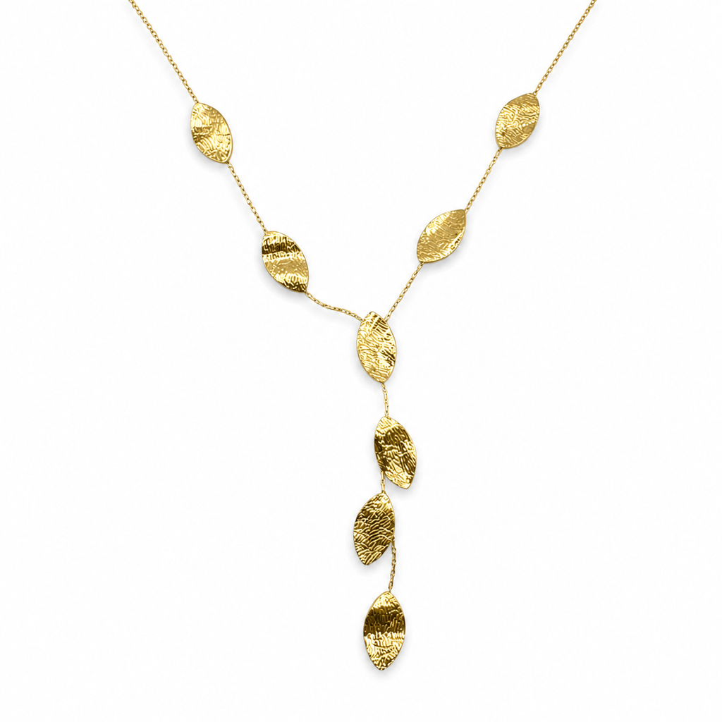 Collana Foglia Modello Y