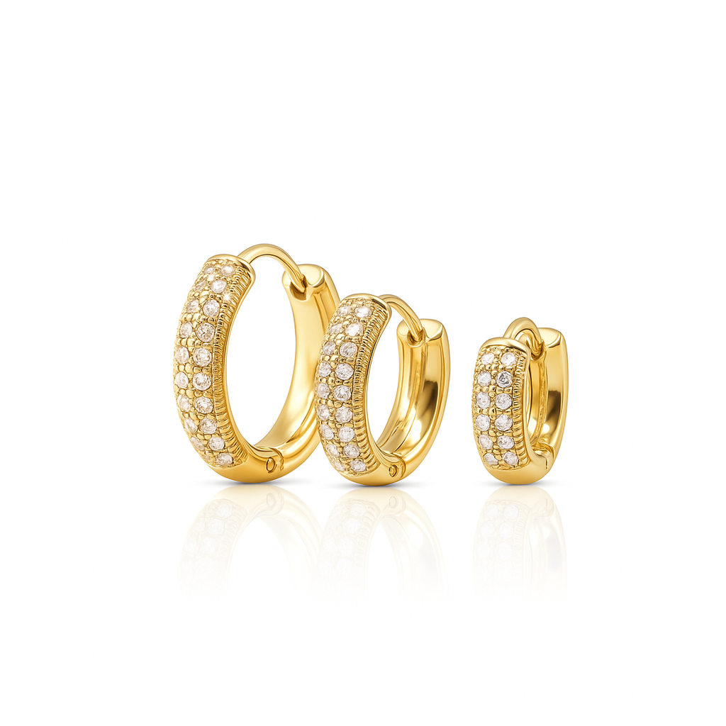 Orecchini Mini Strass