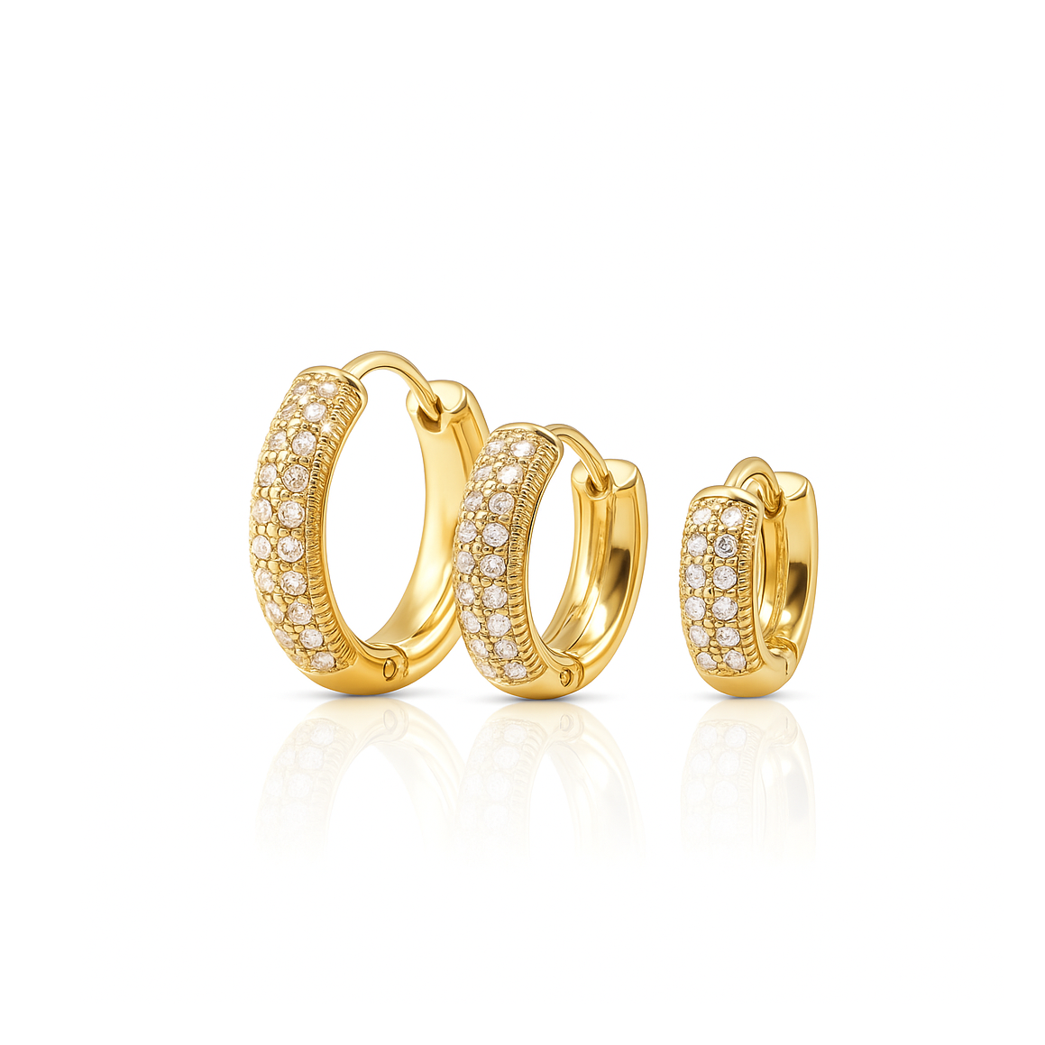 Orecchini Mini Strass