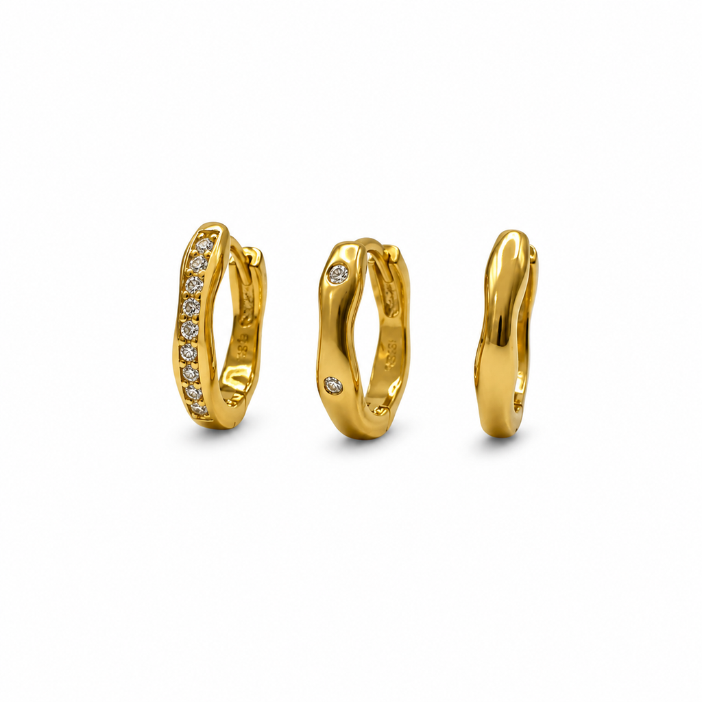 Orecchini Shapes Set da 3