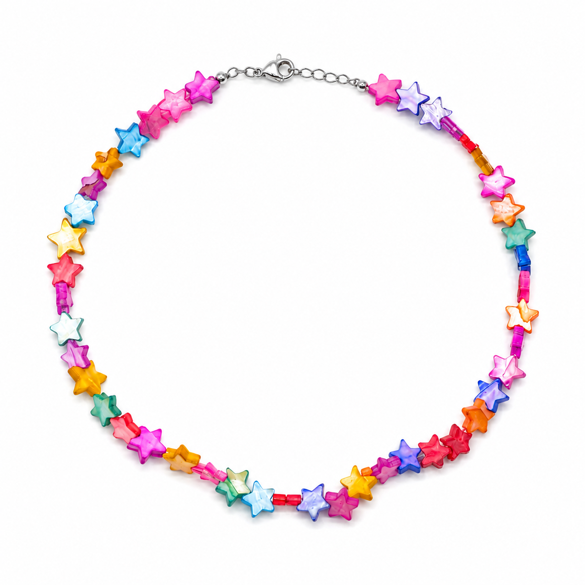 Collana White Stars