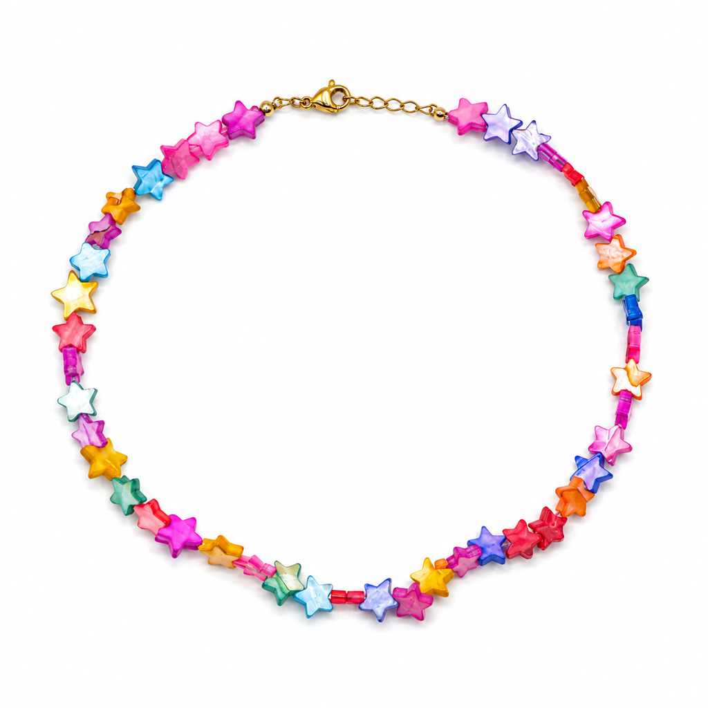 Collana White Stars