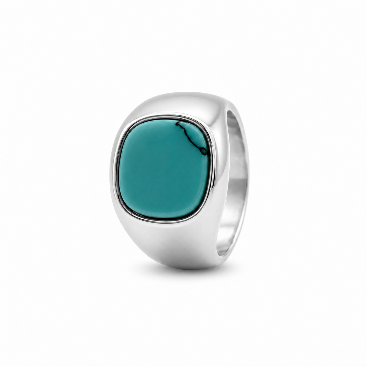 Anello Lapis Quadrato