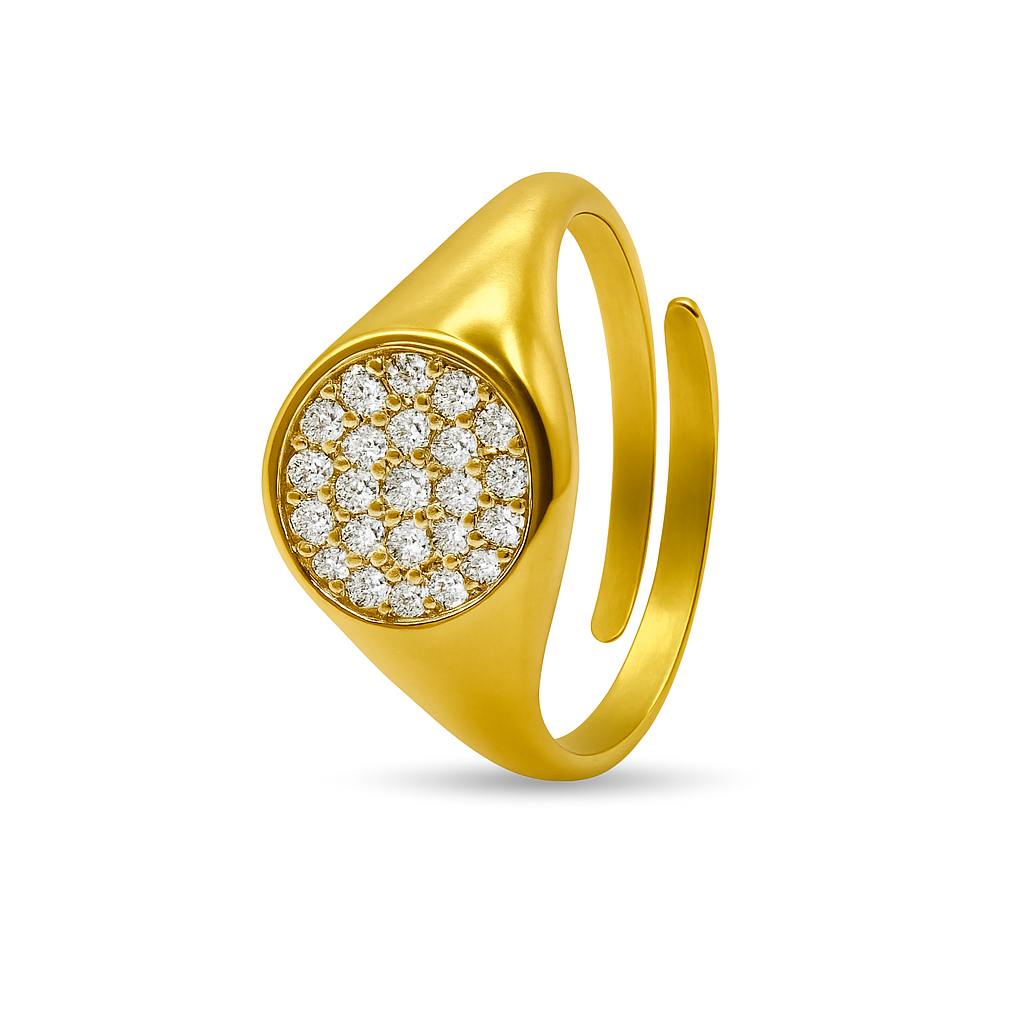 Anello Zenith Mini Strass