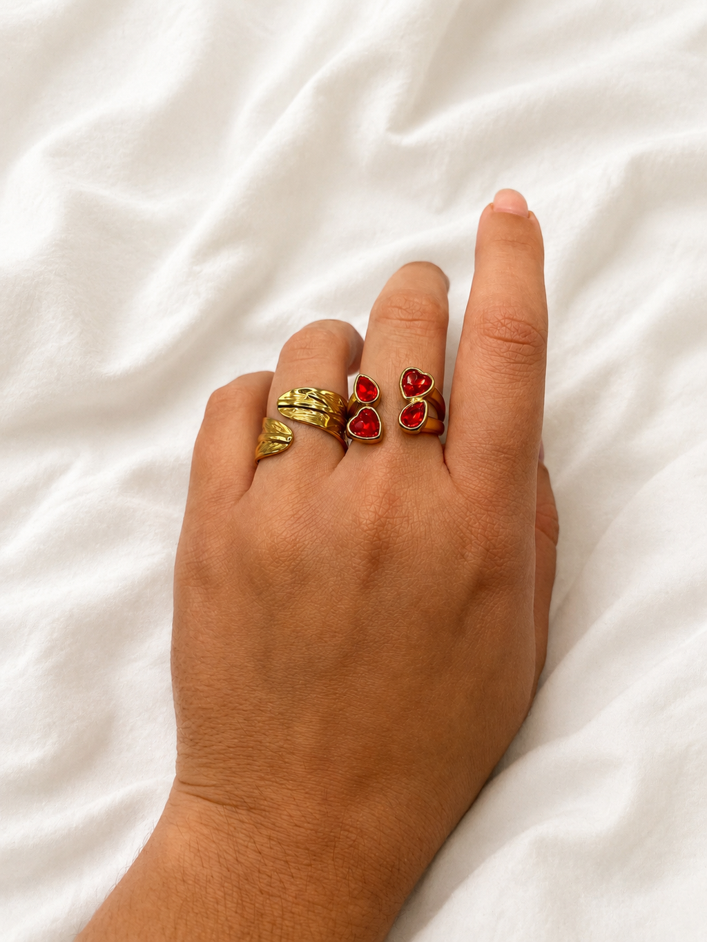 Anello Four Stones