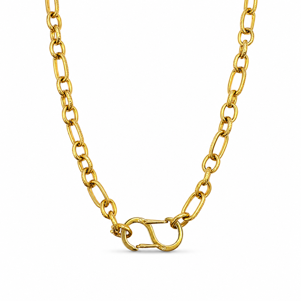 Collana Mixed Link Chain Personalizzabile