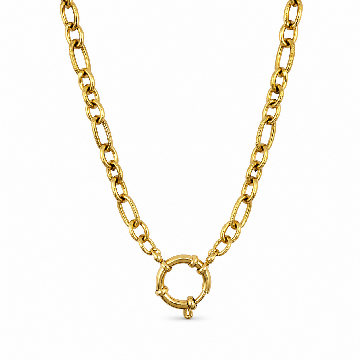 Collana Mixed Link Chain Personalizzabile