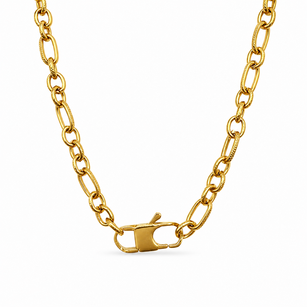 Collana Mixed Link Chain Personalizzabile
