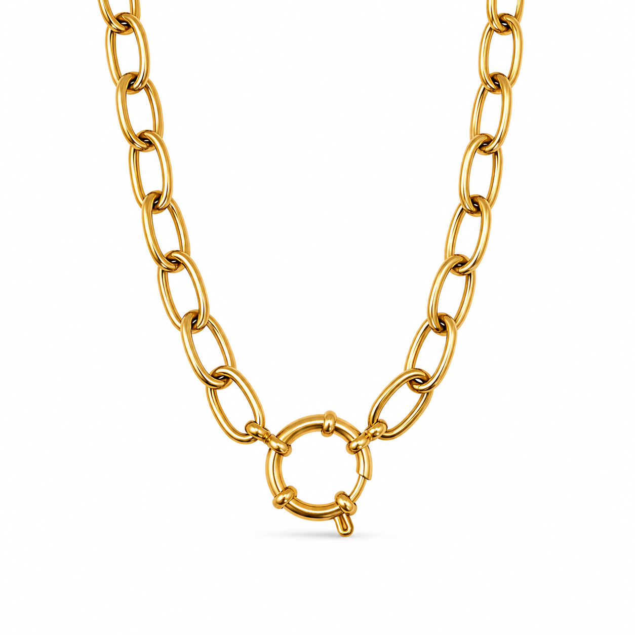 Collana Cable Link Chain Personalizzabile