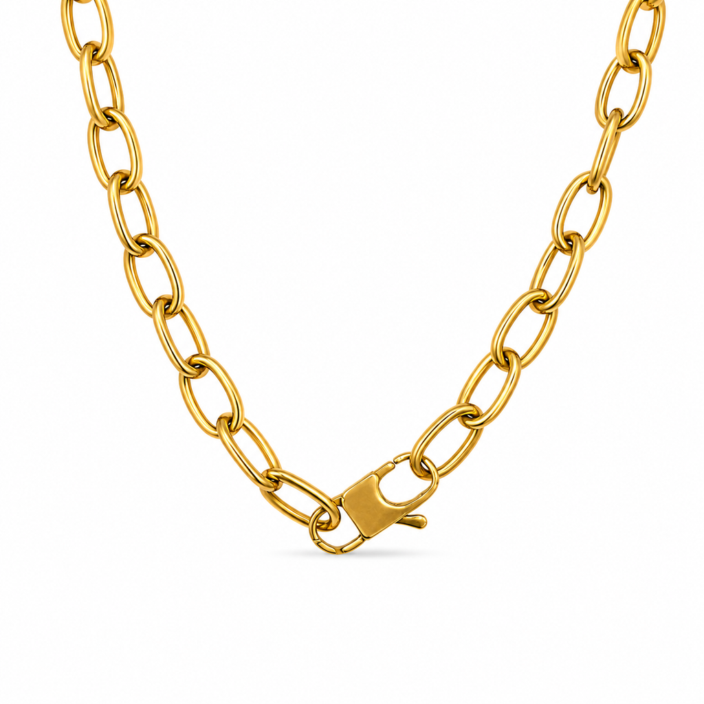 Collana Cable Link Chain Personalizzabile