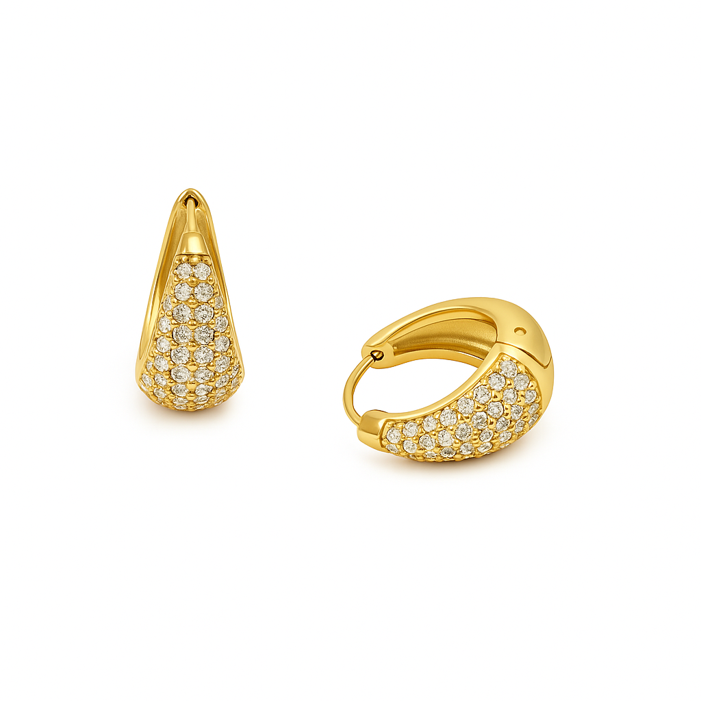 Orecchino Mirage Strass