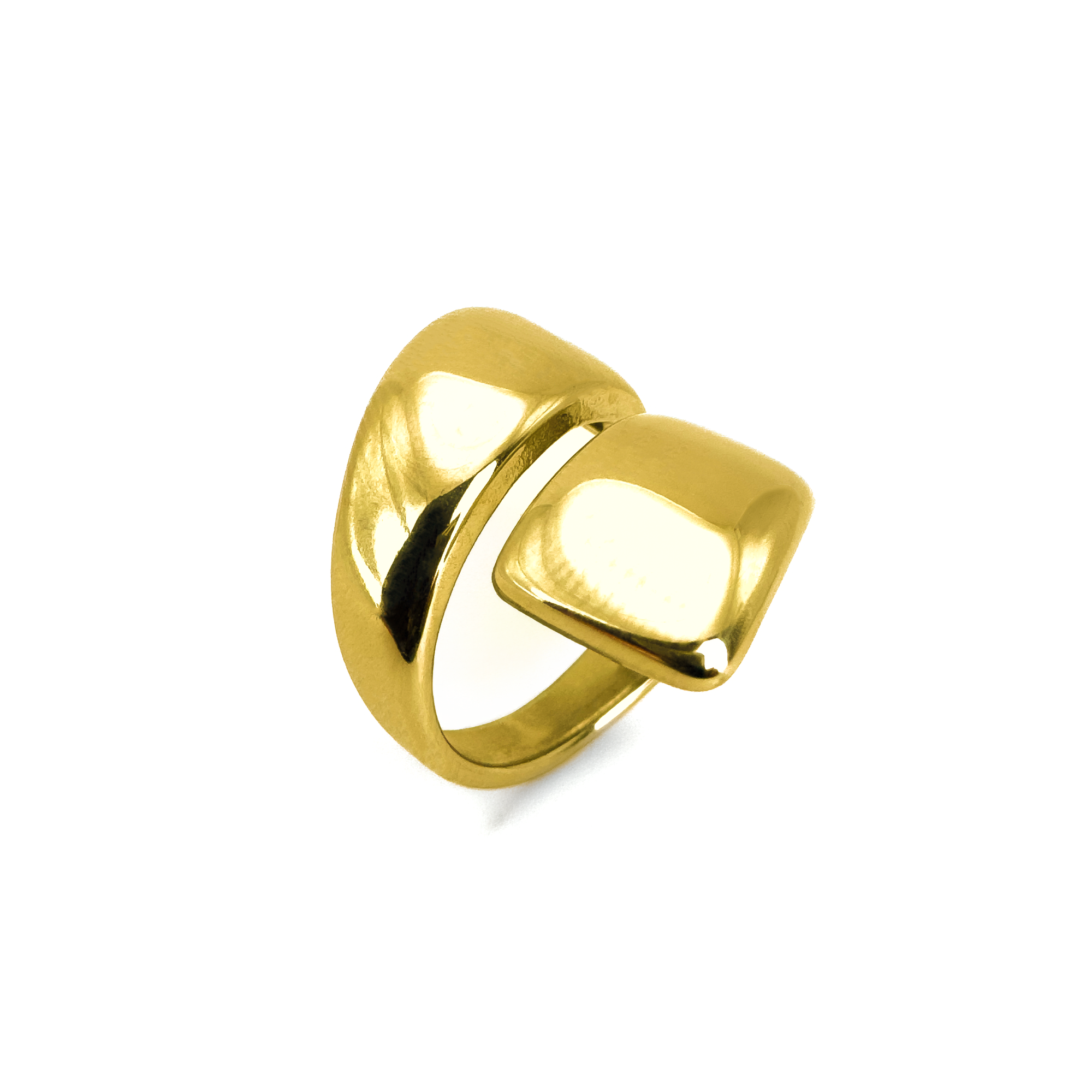 Iris gold ring