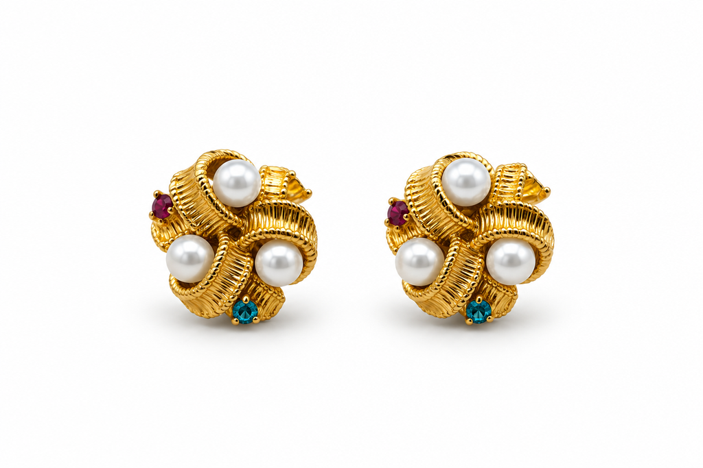 Orecchini Pearl Nodo