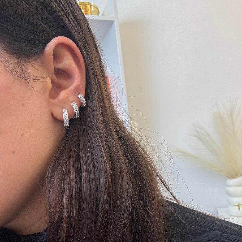 Orecchini Mini Strass