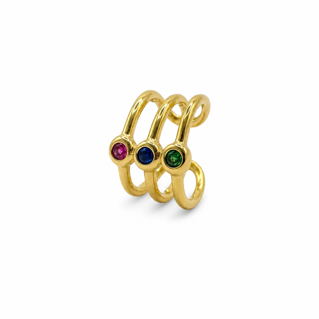 Earcuff Tricolore