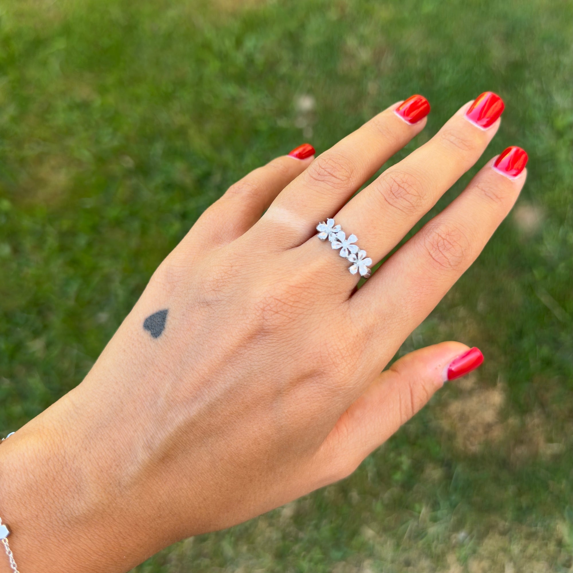 Anello Tre Fiori