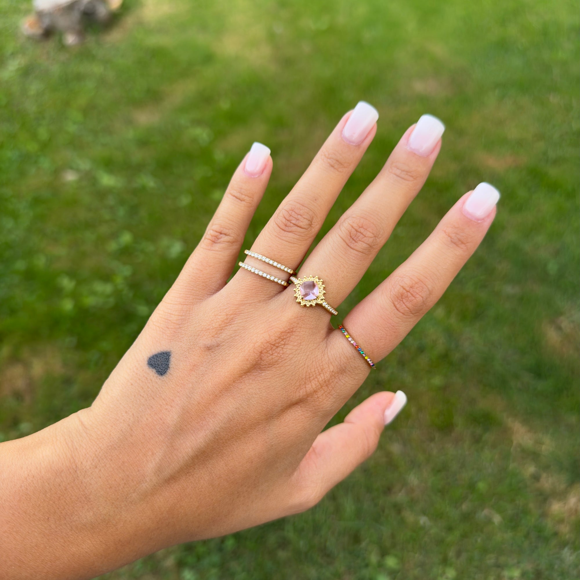 Anello Fedina Zirconata