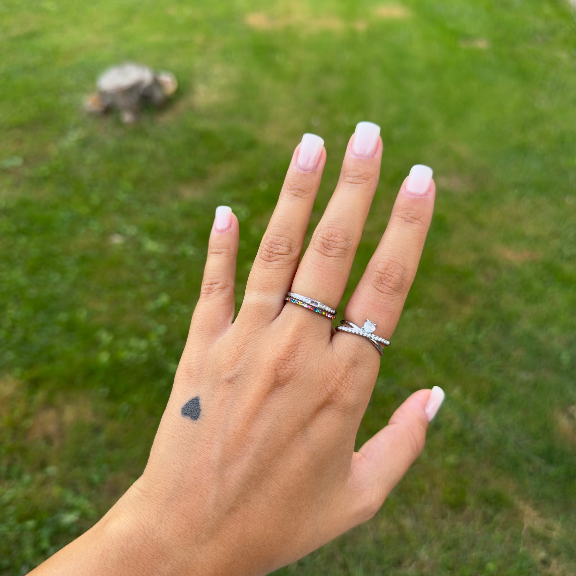 Anello Fedina Zirconata