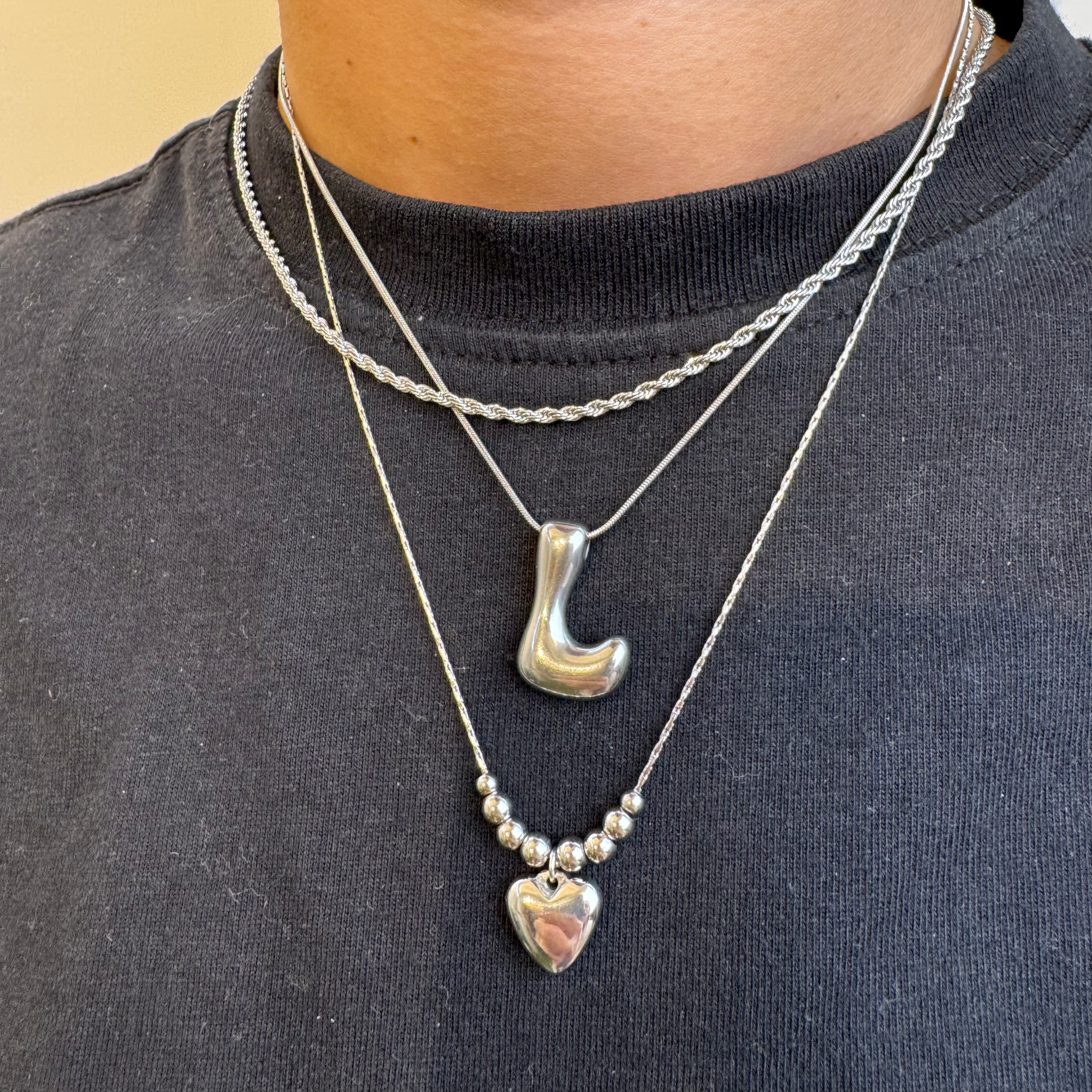 Collana Cuore Chunky